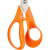 Ножницы 177 мм остроконечные с пластиковыми анатомическими ручками оранжевого цвета Attache Orange, цена, описание, фото 2 Ножницы 177 мм остроконечные с пластиковыми анатомическими ручками оранжевого цвета Attache Orange - фото 2