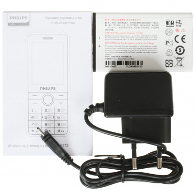 Мобильный телефон Philips Xenium E172 черный - фото 3