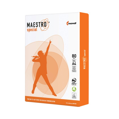 Бумага для офисной техники А4 Maestro Special (80 г/м², марка B, 500 листов) - фото 1