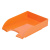 Лоток для бумаг горизонтальный оранжевый Attache Fantasy, пластик, цена, описание, фото 1 Лоток для бумаг горизонтальный оранжевый Attache Fantasy, пластик - фото 1
