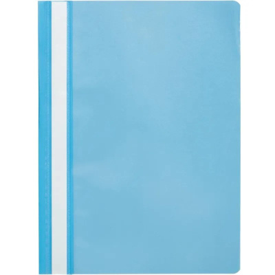 Скоросшиватель пластиковый A4 до 100 листов Attache Economy голубой - фото 4