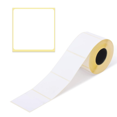 Термоэтикетки 58х60 мм белые ТермоТоп (1 рулон 500 шт) - фото 1