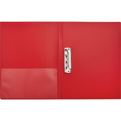 Папка с зажимом A4 17 мм до 150 листов Attache красная - фото 3