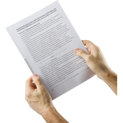 Скрепкошина для быстрого переплета Attache, белые, до 60 листов (упаковка 10 шт.) - фото 6