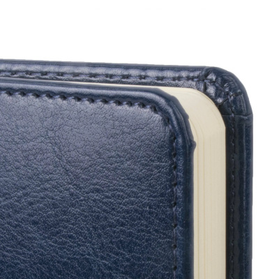 Ежедневник недатированный А5 искусственная кожа 160 л Brauberg Imperial синий - фото 3