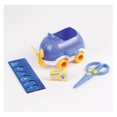 Набор настольный детский 4 предмета Юнландия Самолет - фото 5