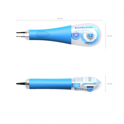 Корректирующая лента 4.2 мм x 8 м Erich Krause Arctic White в блистере - фото 3