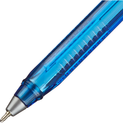 Ручка шариковая Unomax (Unimax) Trio DC tinted 0.5 мм синяя - фото 4