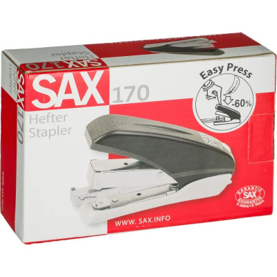 Степлер канцелярский до 40 листов Sax 170 синий - фото 9