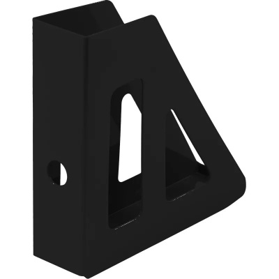 Вертикальный накопитель для бумаг 70 мм пластиковый черный Attache - фото 5