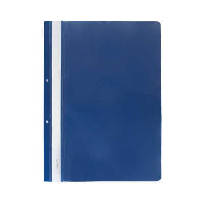 Скоросшиватель пластиковый A4 до 100 листов Stanger синий - фото 1
