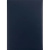 Папка адресная А4 бумвинил с поролоном синяя - фото 1