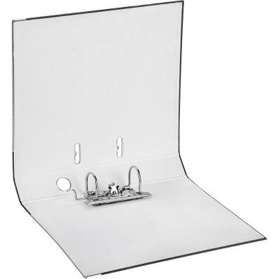 Папка-регистратор А4 50 мм Attache мрамор черная - фото 2