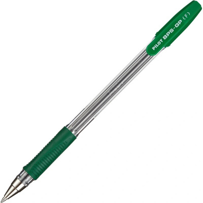 Ручка шариковая Pilot BPS-GP-F 0.22 мм зеленая - фото 3