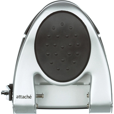 Дырокол до 30 листов Attache 6730 серебристый с линейкой - фото 3