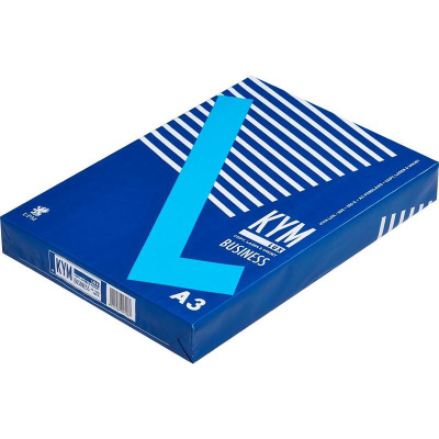 Бумага для офисной техники А3 KYM Lux Business (80 г/м², марка В, 500 листов) - фото 1