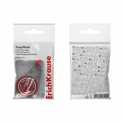 Корректирующая лента 5 мм x 7 м Erich Krause Standard в ассортименте - фото 4