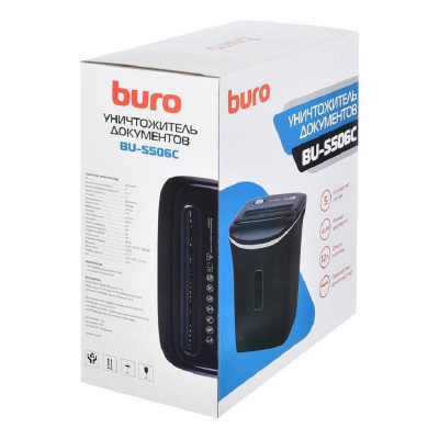 Уничтожитель документов 4-й уровень секретности Buro Home BU-S506C - фото 2