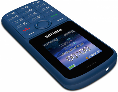 Мобильный телефон Philips E2101 Xenium синий, цена, описание, фото 4 Мобильный телефон Philips E2101 Xenium синий - фото 4