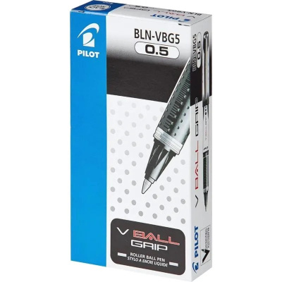 Ручка роллер синяя 0.5 мм Pilot BLN-VBG5 - фото 2