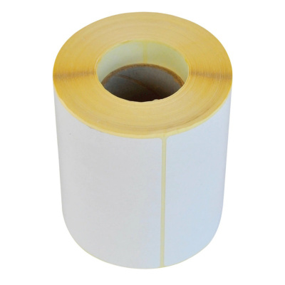 Термоэтикетки 100х100 мм белые ТермоЭко (1 рулон 1000 шт) - фото 1