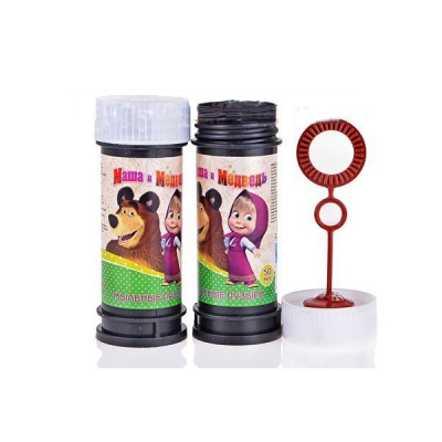 Мыльные пузыри 60 мл Маша и Медведь - фото 1