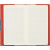 Еженедельник недатированный А6 искусственная кожа 80 л Bruno Visconti Metropol красный - фото 7