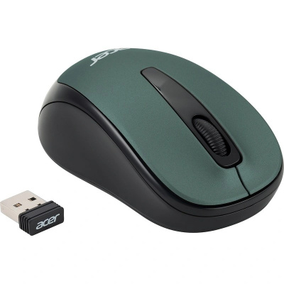 Мышь компьютерная беспроводная Acer OMR135 (ZL.MCEEE.01I) зеленая - фото 6