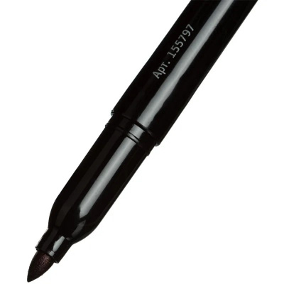 Маркер перманентный черный Attache (толщина линии 1.5-3 мм) - фото 5