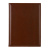 Еженедельник недатированный А4 искусственная кожа 72 л Attache Каньон коричневый - фото 4