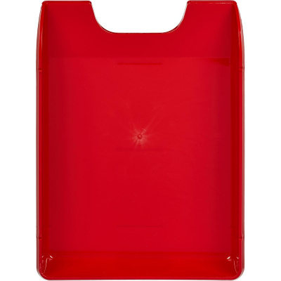 Лоток горизонтальный для бумаг Attache Триколор пластиковый (уп. 3 штуки) - фото 5