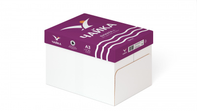 Бумага для офисной техники А3 Чайка (80 г/м², марка А, 500 листов) - фото 2
