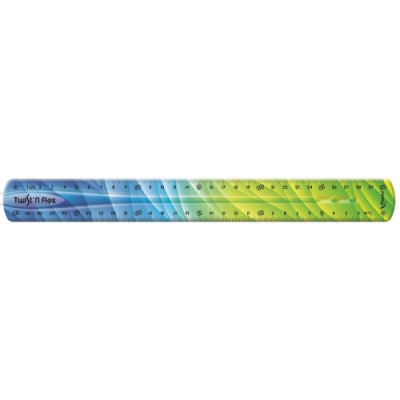 Линейка 30 см пластиковая гибкая Maped Twist'n'Flex Patterns - фото 4