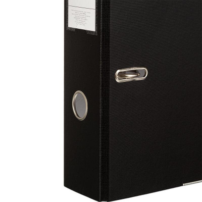 Папка-регистратор А4 80 мм Attache Elementary Economy черная - фото 5