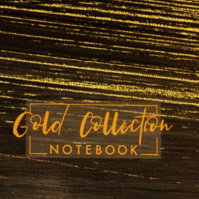 Тетрадь для деловых записей А4 в клетку 96 л Attache Selection Gold Collection черная картон - фото 2