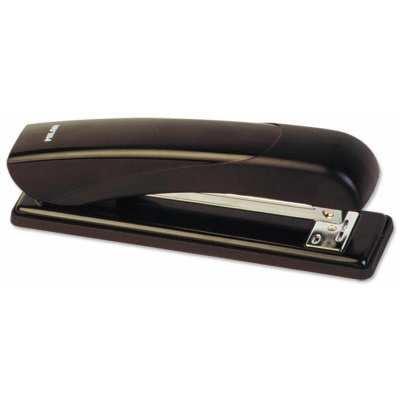 Степлер канцелярский до 20 листов Milan черный - фото 1