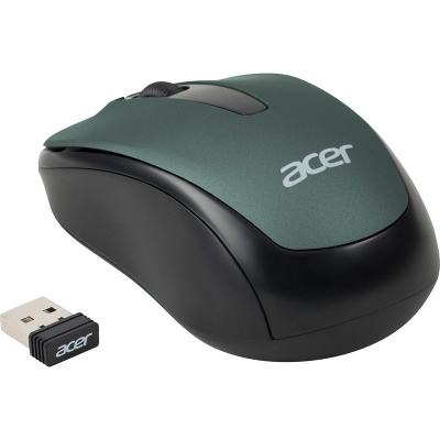 Мышь компьютерная беспроводная Acer OMR135 (ZL.MCEEE.01I) зеленая - фото 5