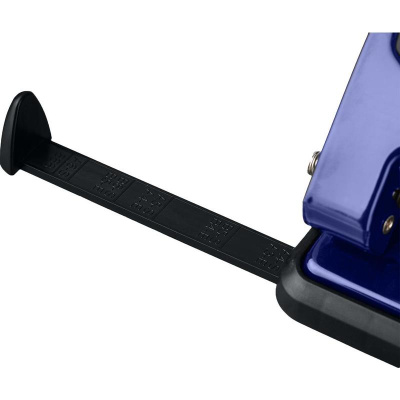 Дырокол до 25 листов Attache синий с линейкой - фото 2