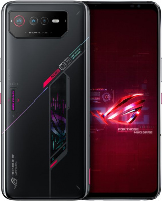 Смартфон Asus AI2203-4E034HK ROG Phone 6D 256Gb черный (90AI00D2-M00180) - фото 1