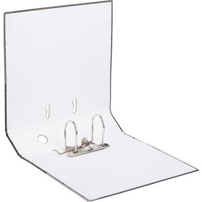 Папка-регистратор А4 80 мм Attache мрамор черная - фото 2