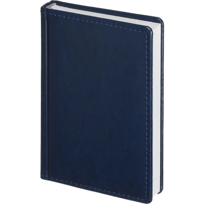 Ежедневник датированный 2026 А6 168 л Attache Agenda искусственная кожа синий - фото 1